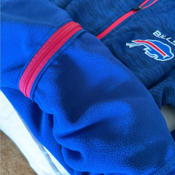 EUC NFL Blue Buffalo Bills Jacket With Fleece Lining - Picture 9 of 9